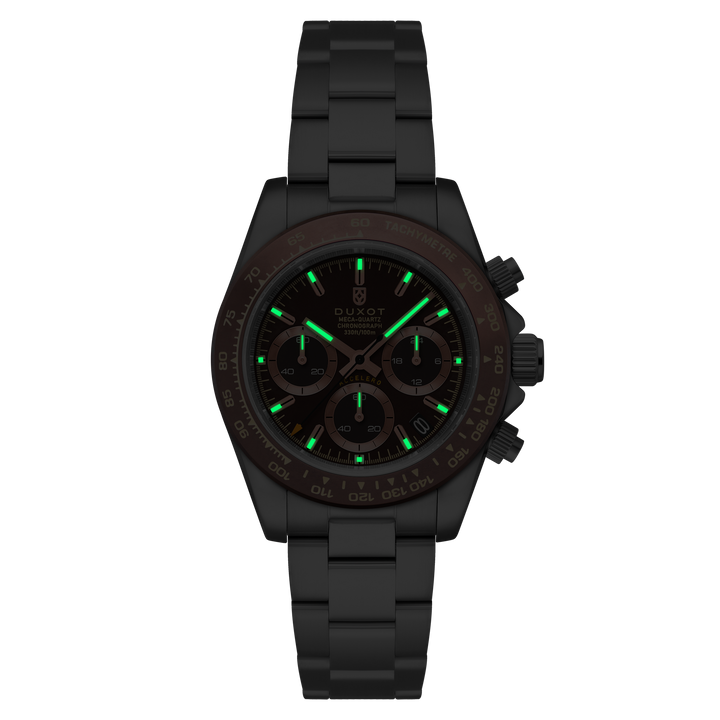 Accelero Chronograph Brown / Stainless Steel | Brown Dial