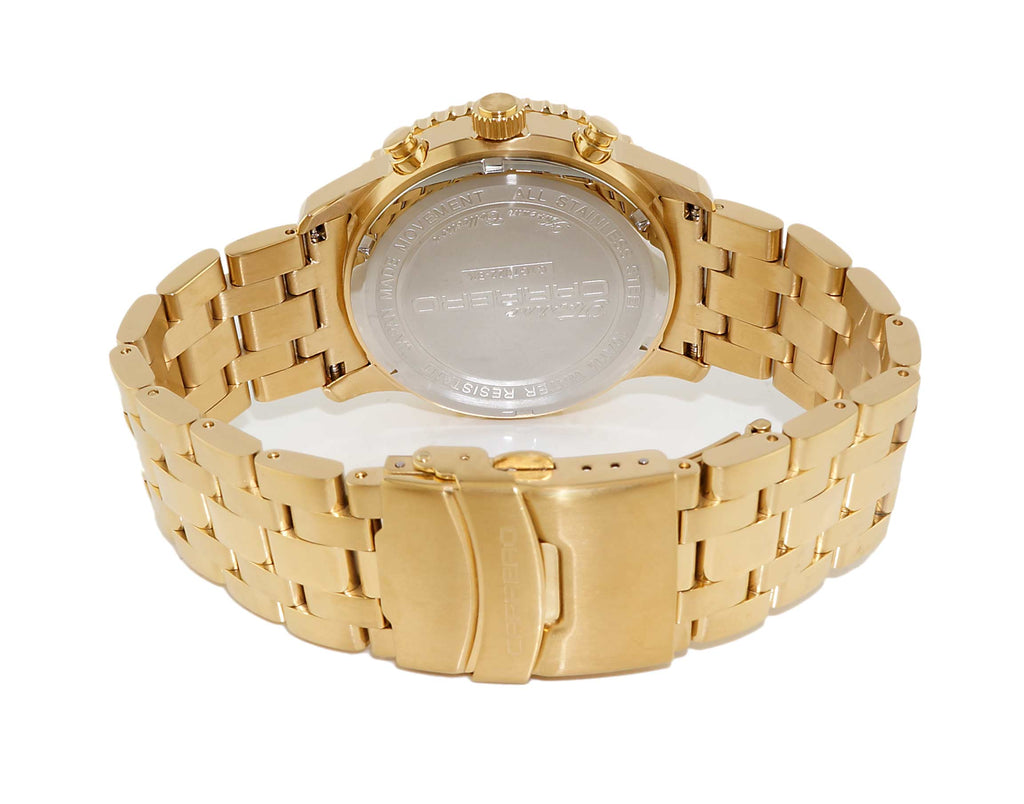 Aureum-MB Goldtone/Black | Black Dial