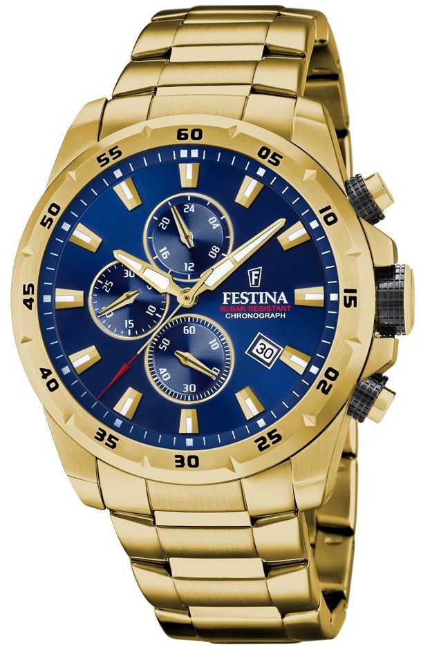 Chrono Sport Blue Dial