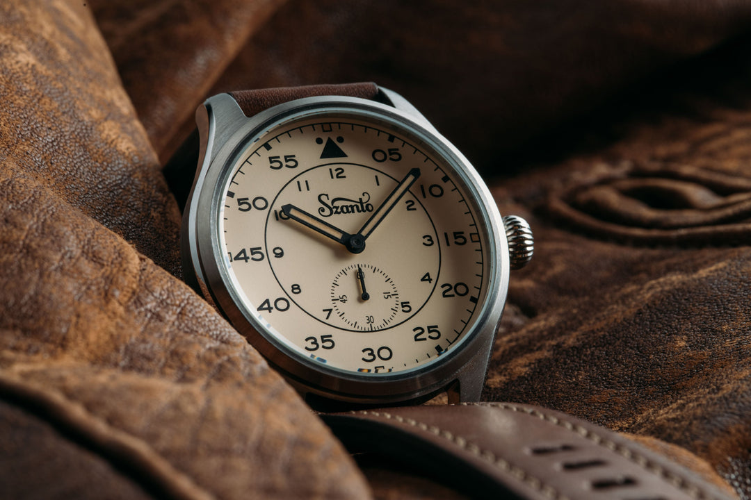 Heritage Aviator 2750 Series SS/Ivory/Brown | Creme Dial