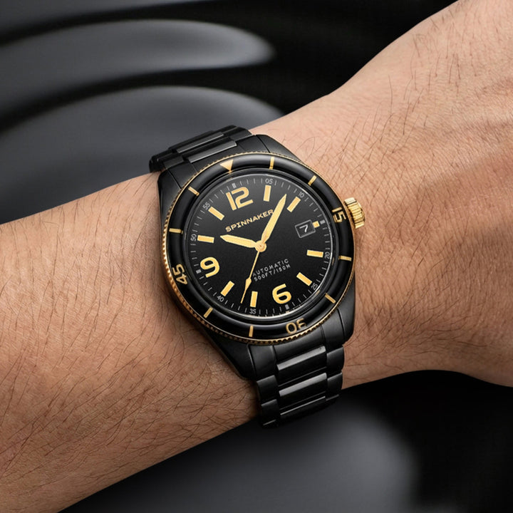 Fleuss Automatic Black / Stainless Steel | Black Dial