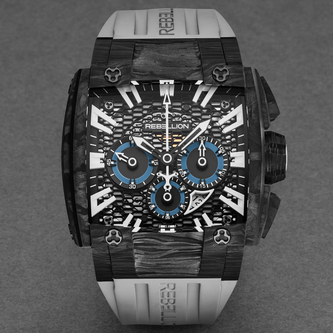 Re1 2.0 RBRE12CH.CA.WH / Black Blue | Black Blue Dial