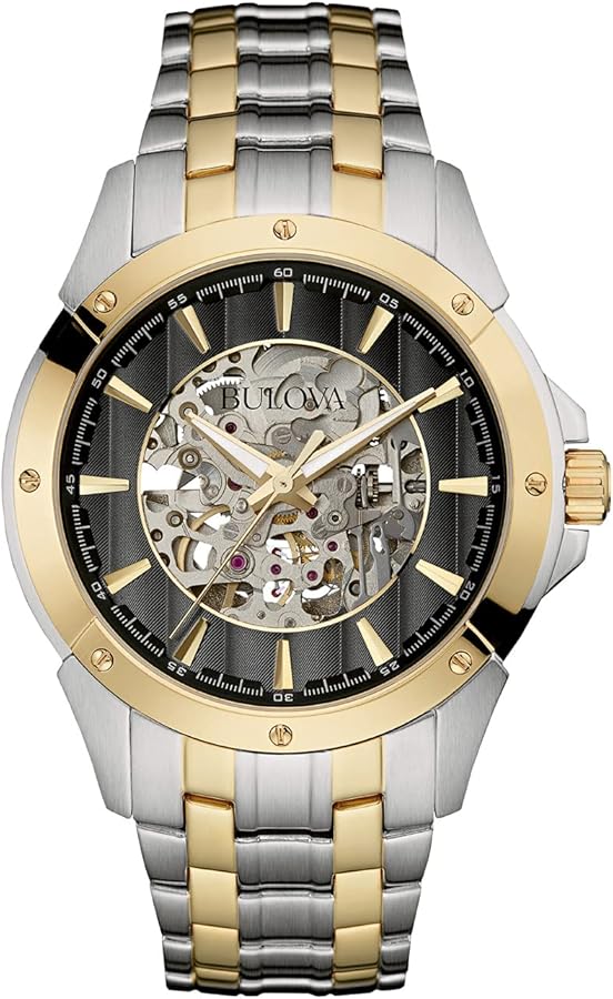 Classic 43mm / Black / Silver and Gold Black Dial
