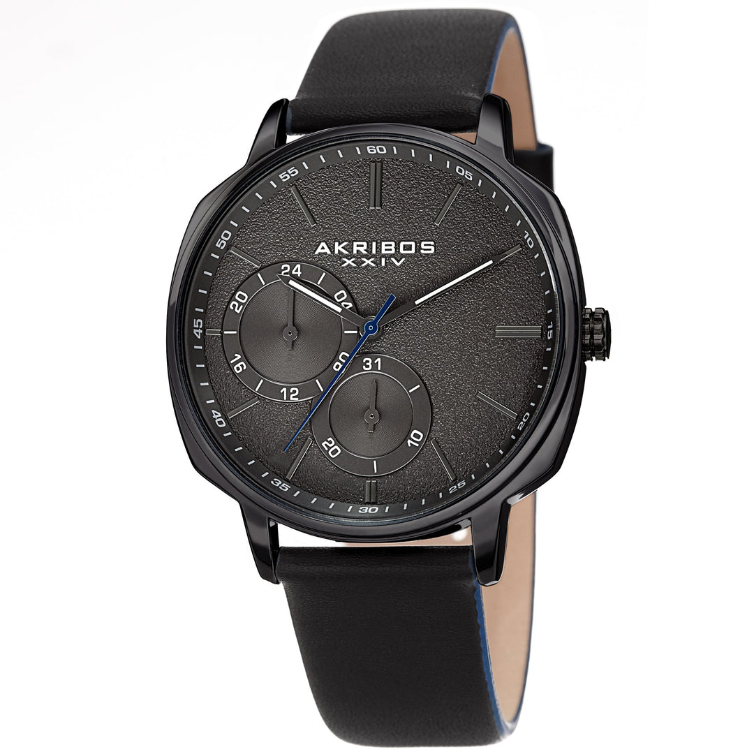 Classic Black/Leather | Gray Dial
