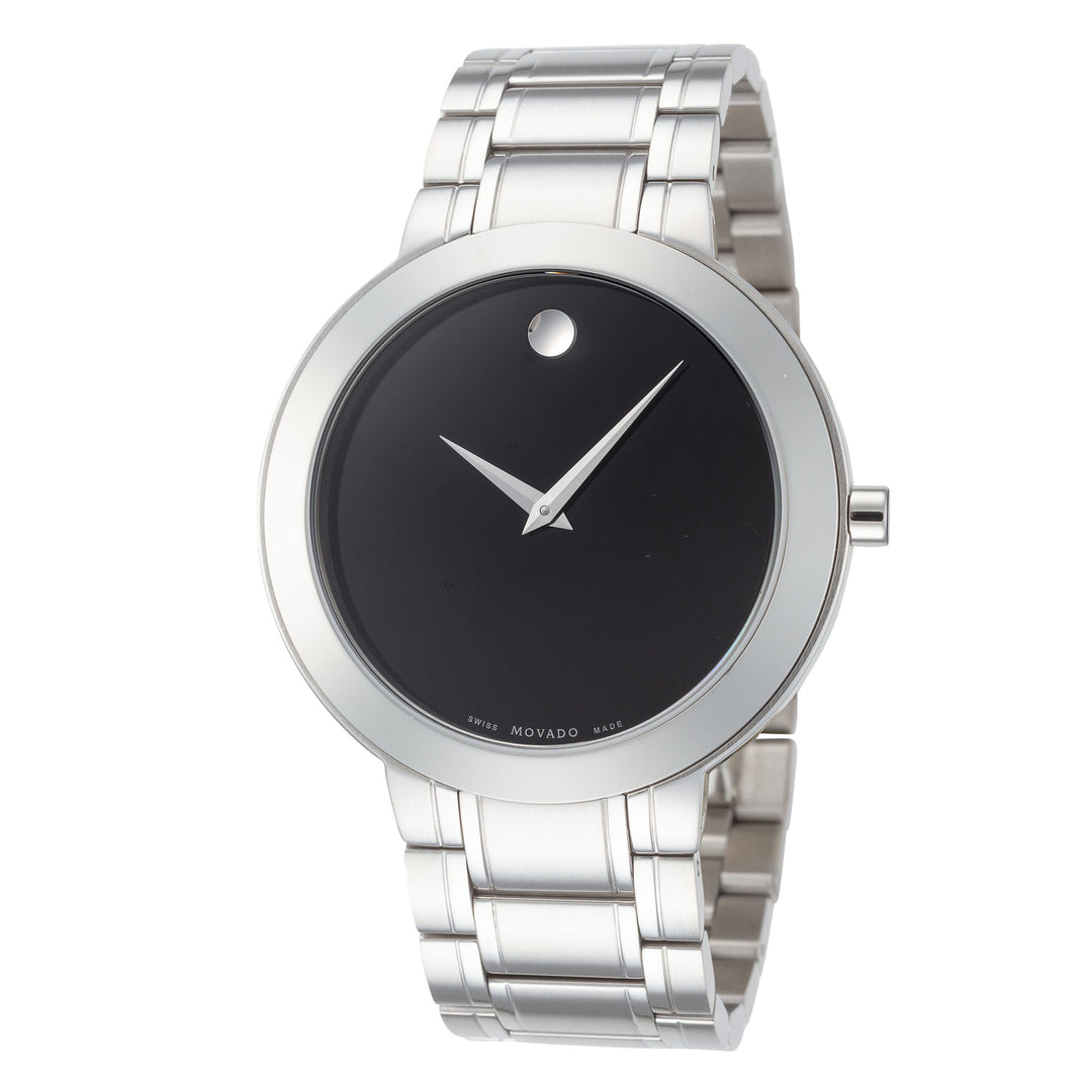 Stiri 40mm / Black / Silver Black Dial