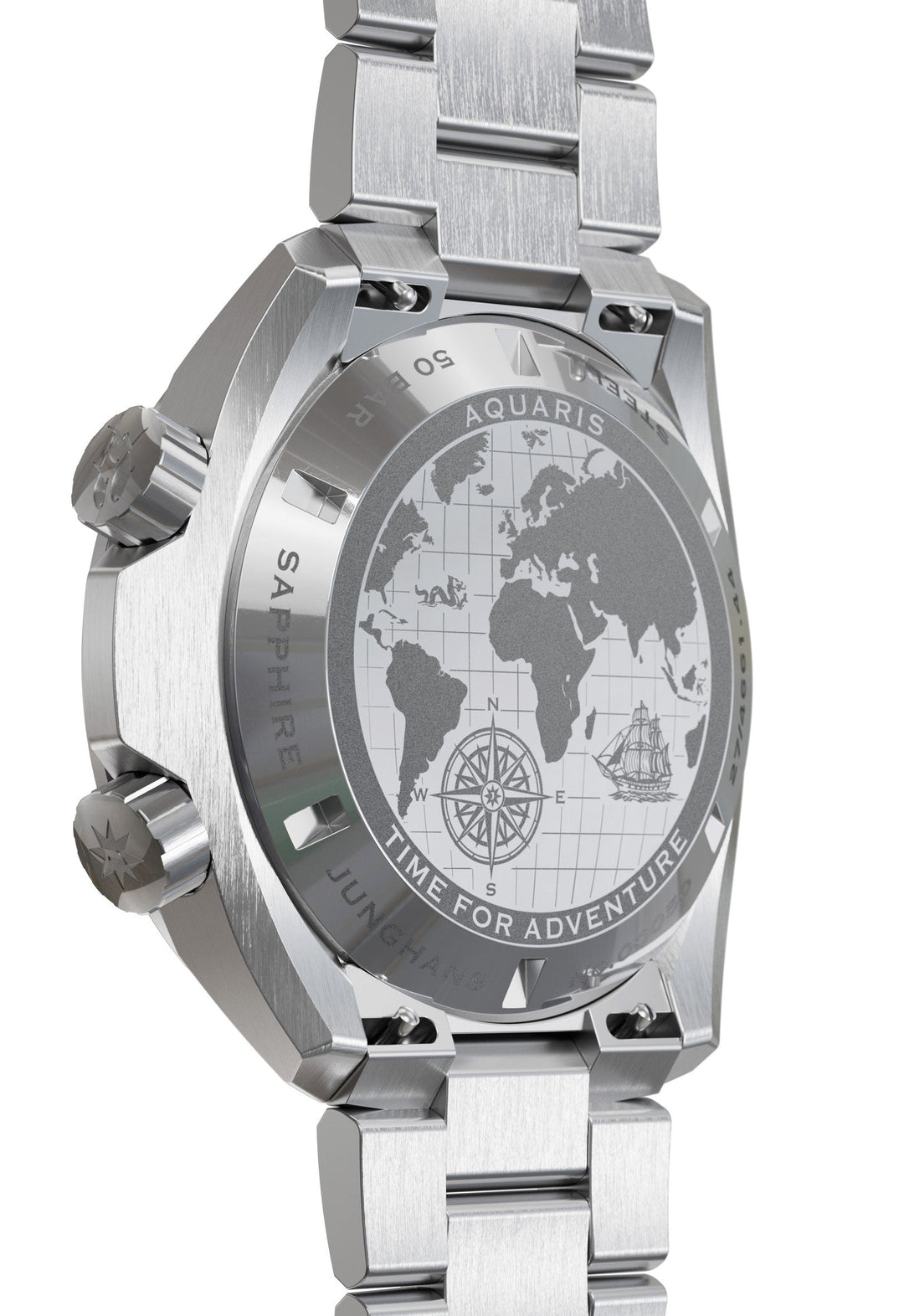Aquaris Diver Red Red Dial / Stainless Steel Bracelet Red Dial
