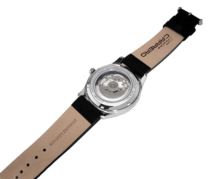 AEQUILUX SILVER TONE/BLUE -BLACK | Blue Dial