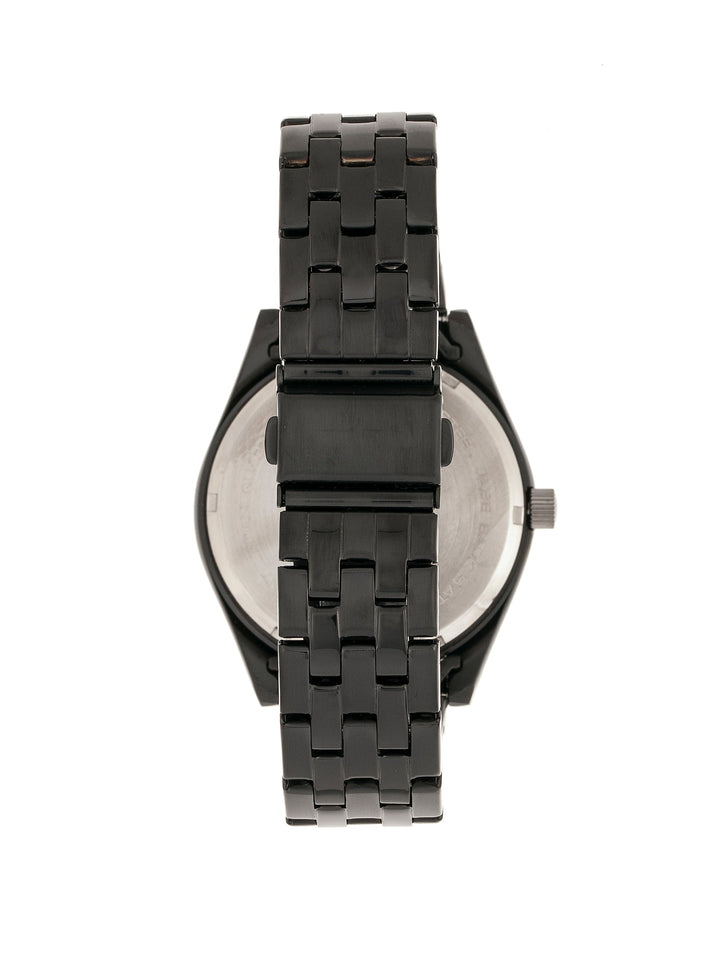 Gann Bracelet Watch with Day/Date Black