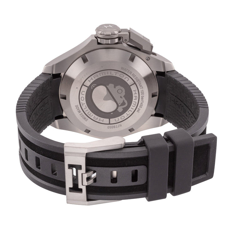 Khaki Navy 46mm / Black / Black Black Dial