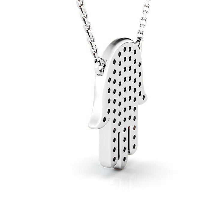 Hamsa Diamond Necklace