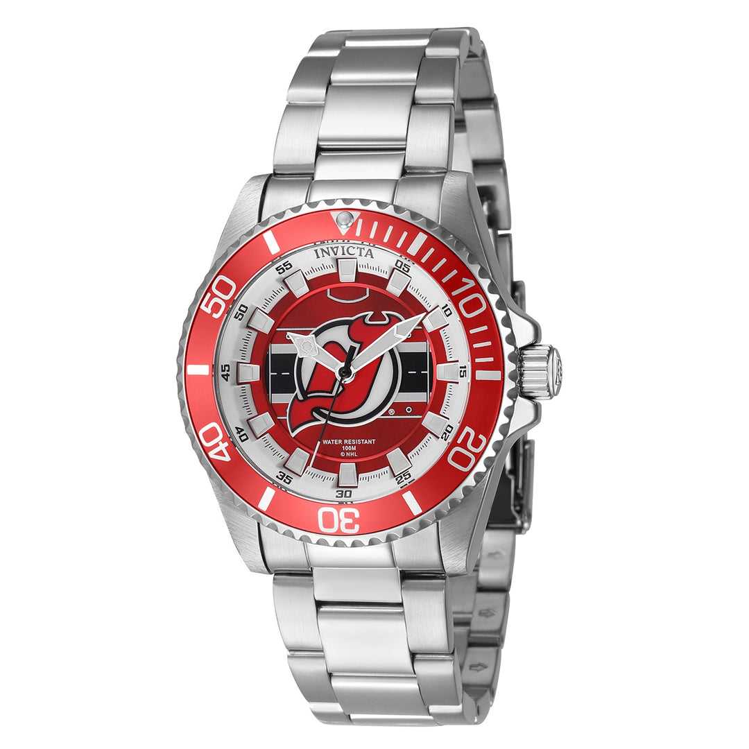 NHL New Jersey Devils NHL New Jersey Devils | Black and White Dial