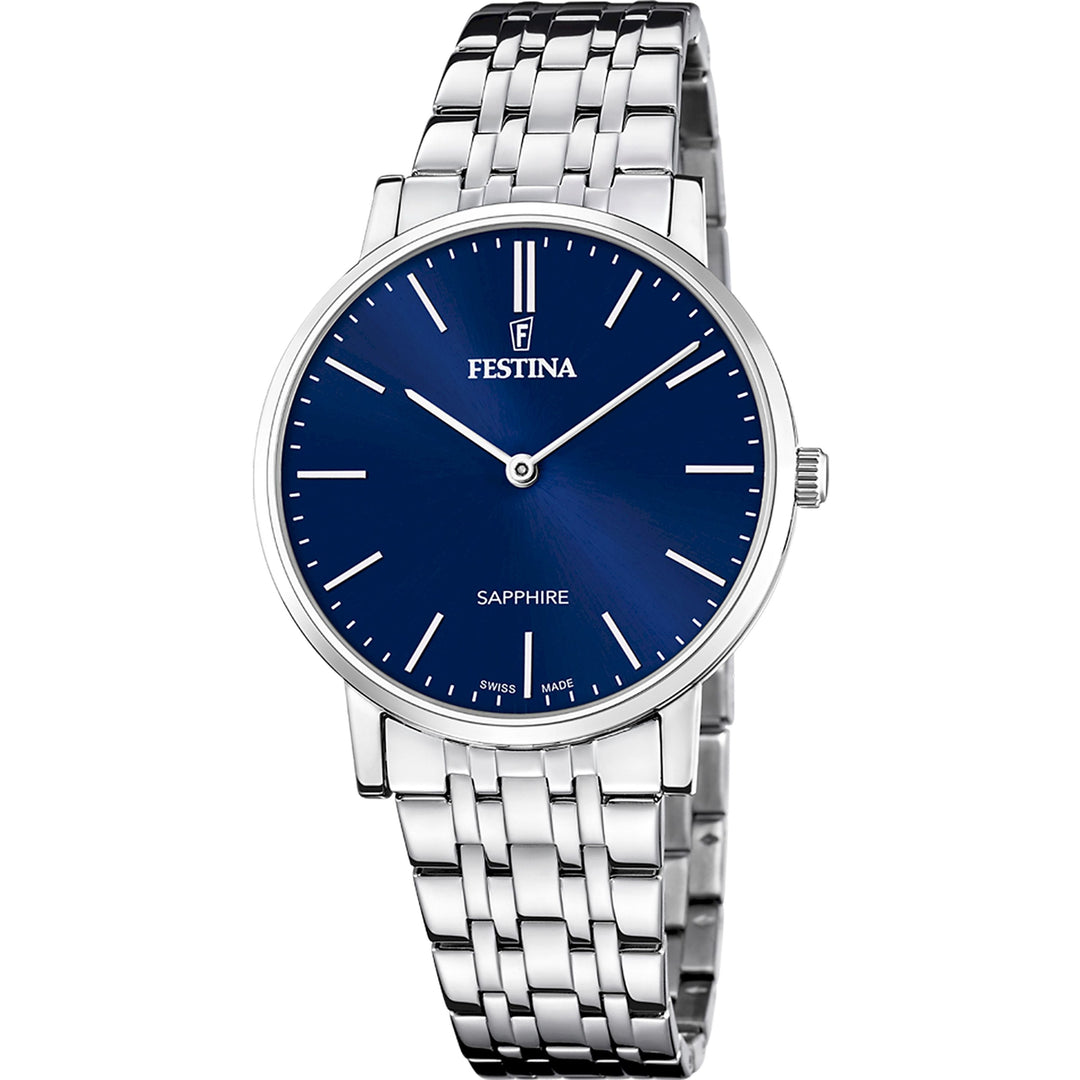 Sapphire Blue / Stainless Steel Blue Dial
