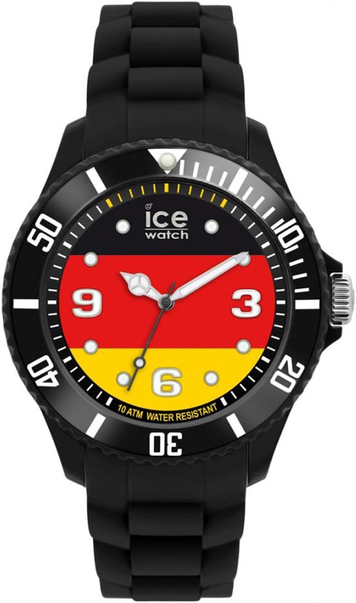 Ice-World 48mm / Black Red Yellow / Black | Multi-Color Dial