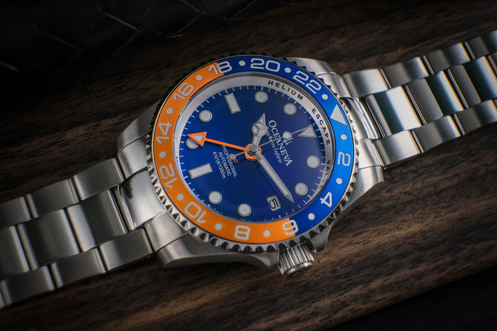 Deep Marine Explorer II Blue/Oranze Bezel | Blue Dial
