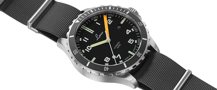 Squad Watch Himalaya 42mm Rubber Black Dial