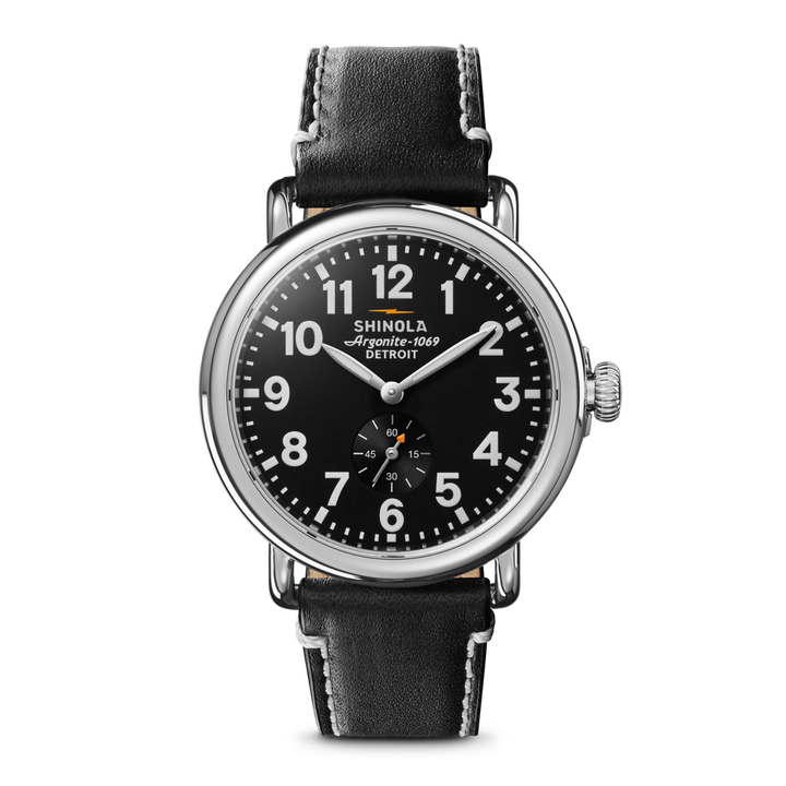 Runwell 41mm Black | Black Dial