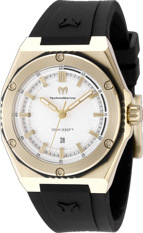Coral Legacy 36mm / Silver / Black Silver Dial