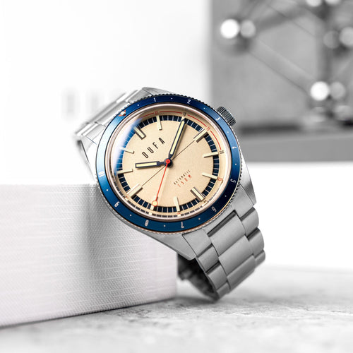 Dufa Freitaucher Automatic Cream / Stainless Steel | Cream Dial