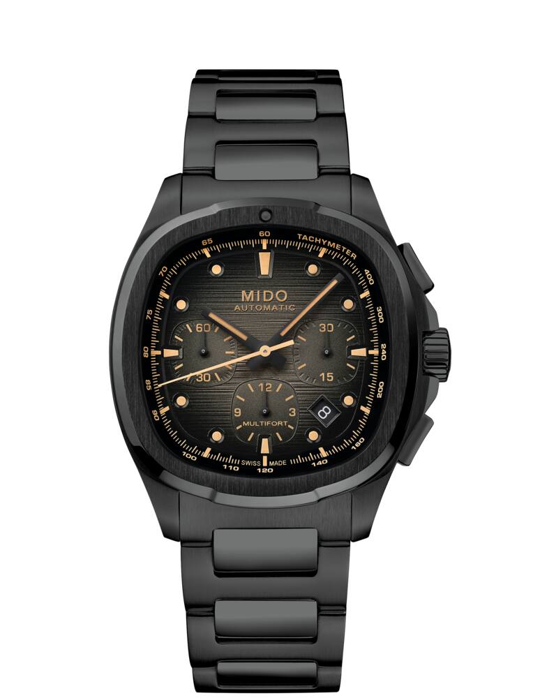 Multifort TV Chronograph Black/SS | Gray Dial