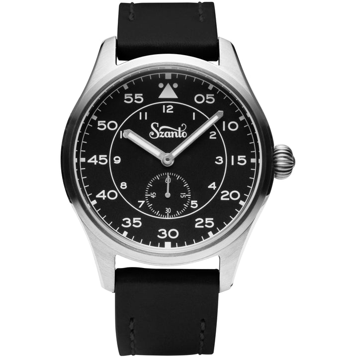 Heritage Aviator 2750 Series SS/Black/Blk | Black Dial