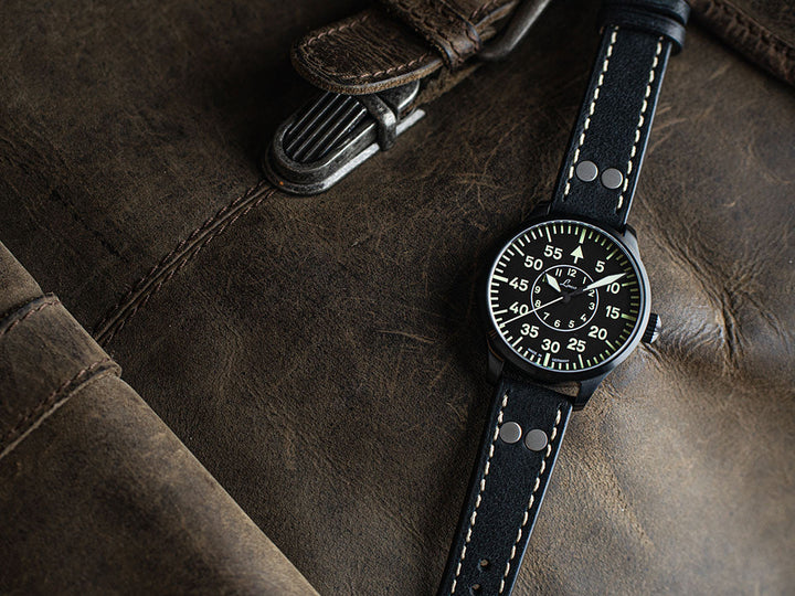 Bielefeld 39mm Black Dial