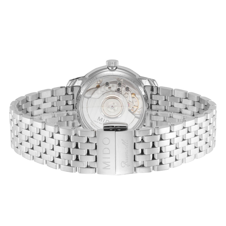 Smiling Moon 33mm / White / Silver | White Dial