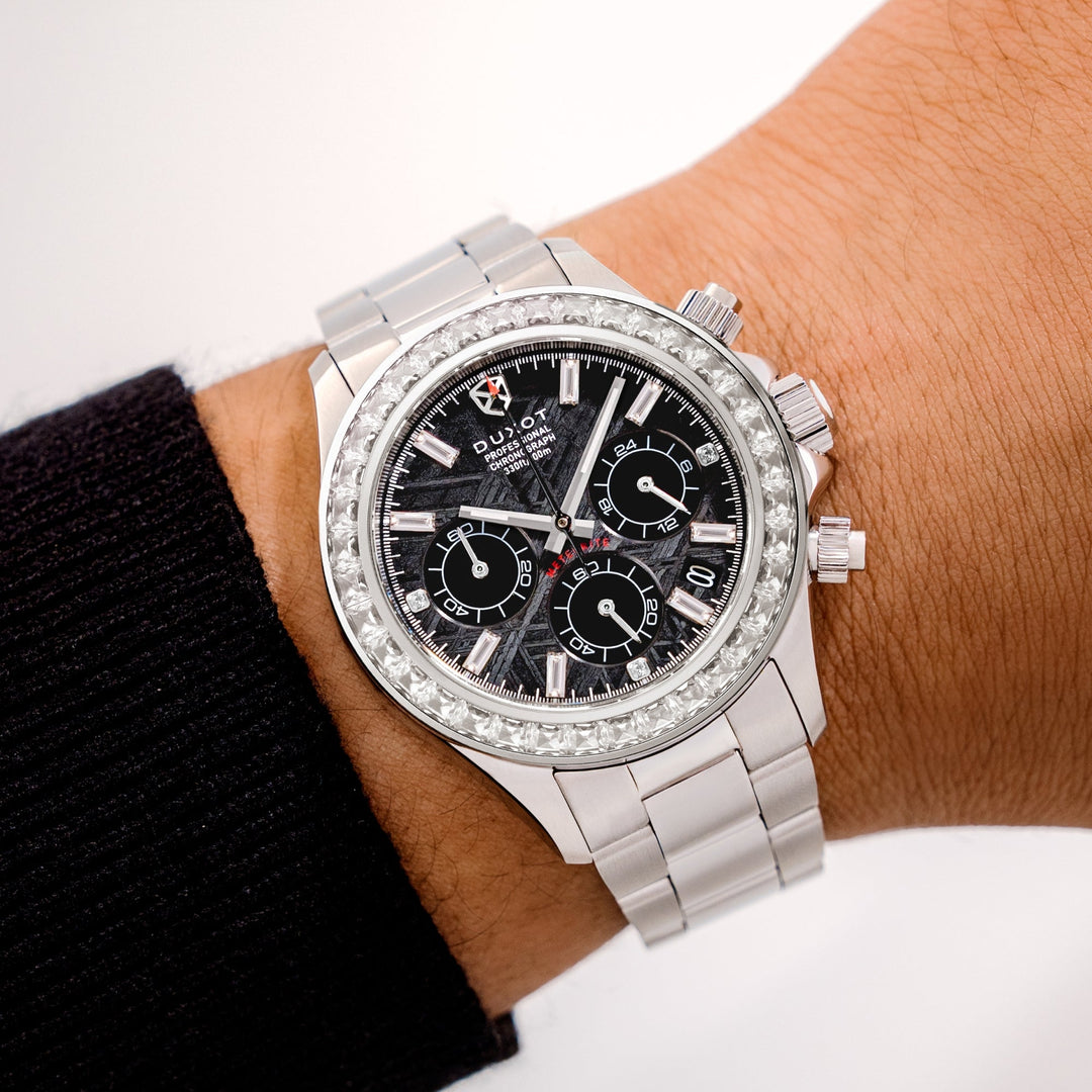 Accelero Meteorite Chronograph Limited Edition Black / Stainless Steel | Black D