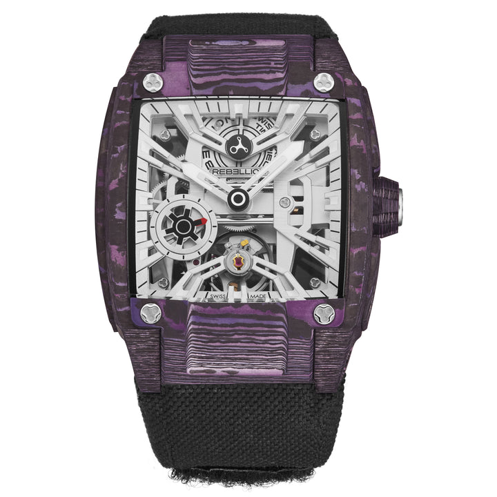 Re-Volt RBREV3H.CA.PUH / Silver Skeletonized | Silver Skeletonized Dial