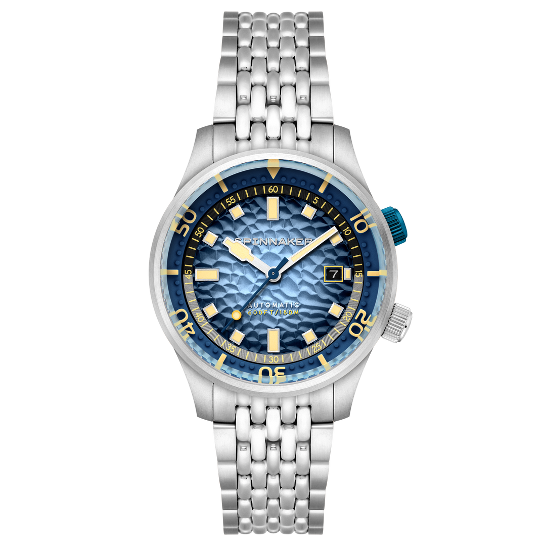 Spinnaker Bradner Automatic Blue / Stainless Steel Blue Dial