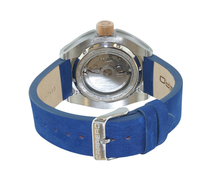 FreeZone-Auto Rose/Blue | Brown Dial