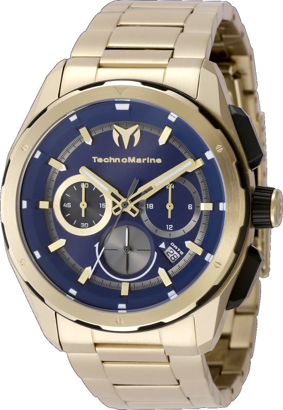 Ocean Nomad 43mm / Navy / Gold Navy Blue Dial