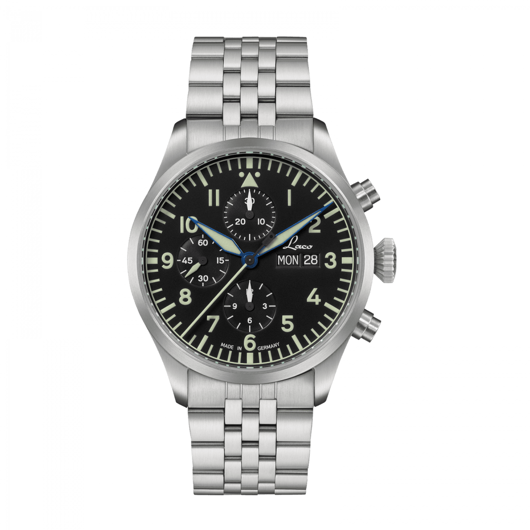 Kiel 2 Schwarz Black / Metal Bracelet Black Dial