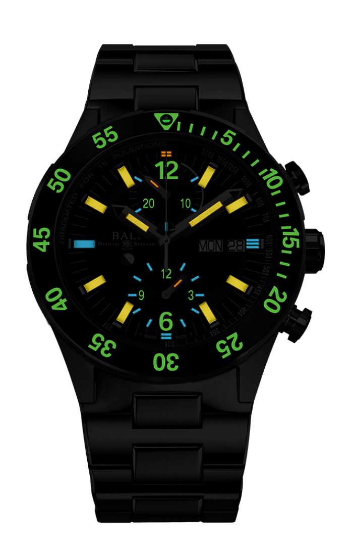 Roadmaster Rescue Chronograph Black Black Dial