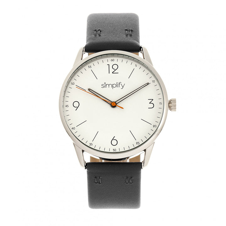 The 6300 Black/White | White Dial