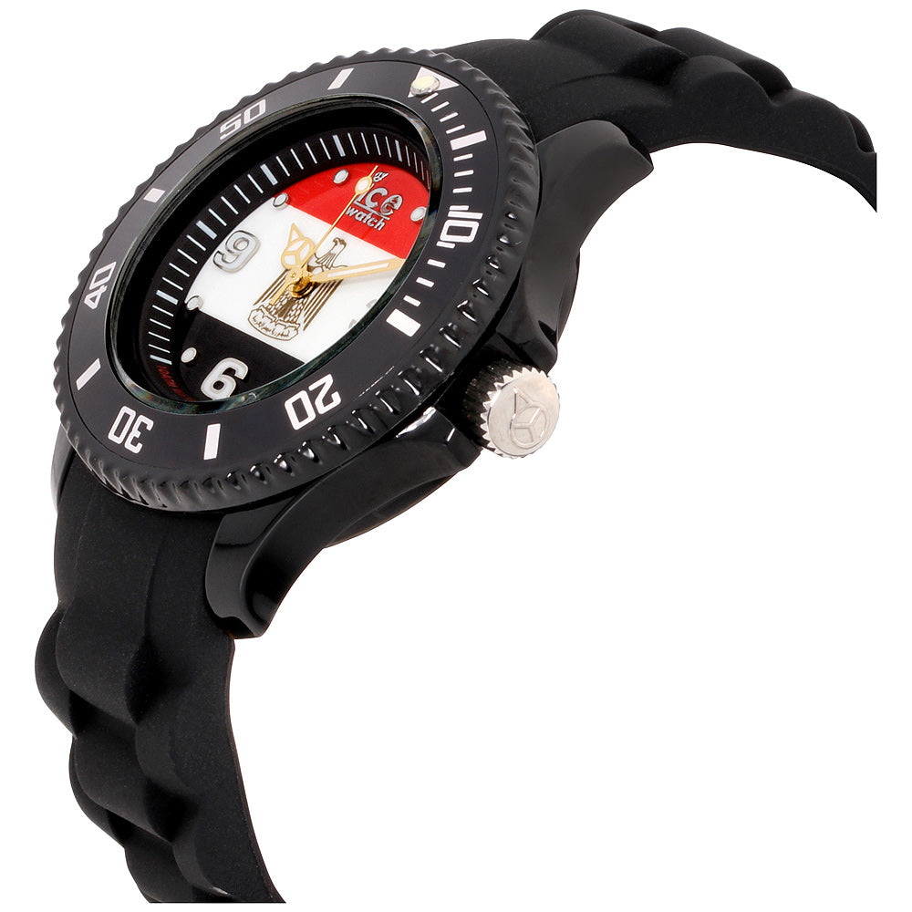 Ice-World 40mm / Red White Black / Black | Multi-Color Dial