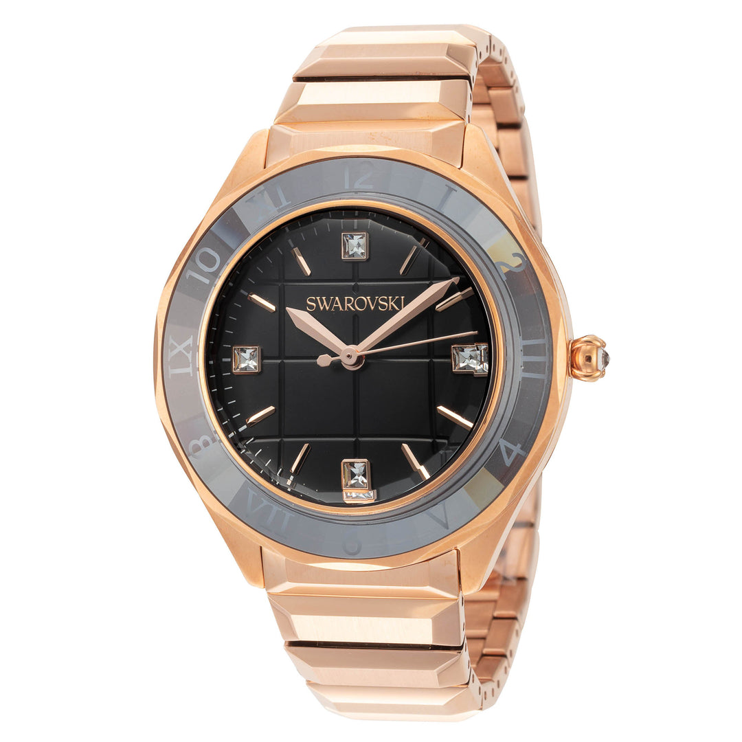 Dextera 36mm / Black / Rose Gold | Black Dial