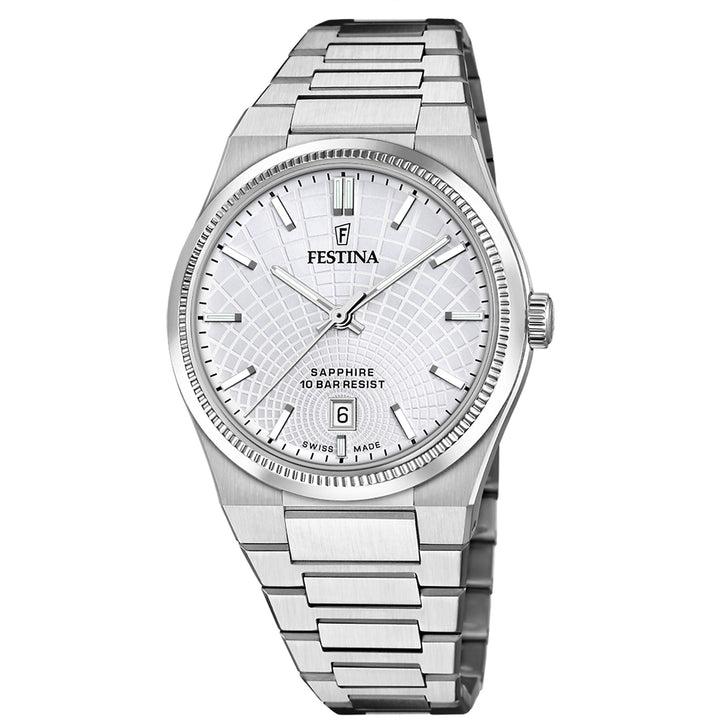 Rive Silver / Stainless steel Silver Dial