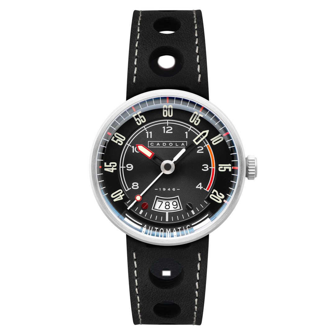 RPM Automatic Black / Leather | Black Dial