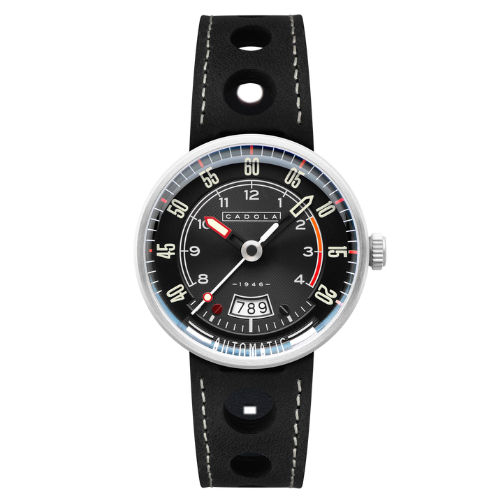 RPM Automatic Black / Leather | Black Dial