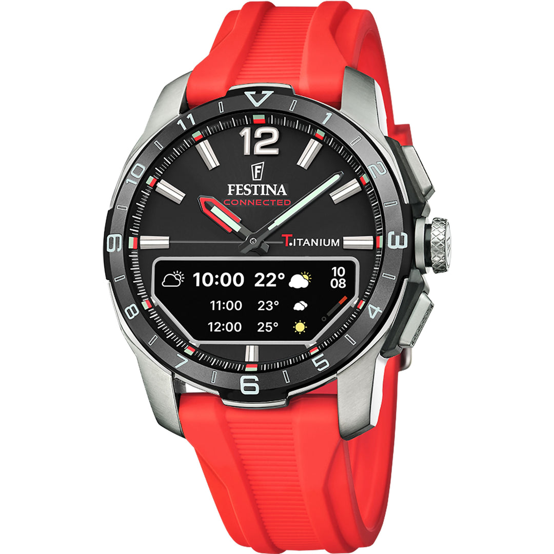 CONNECTED Black / Plastic Black Dial