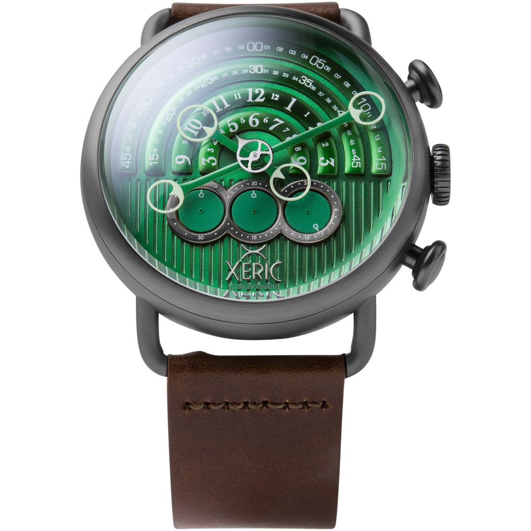 Halograph Chrono Sapphire Gunmetal Green Green Dial
