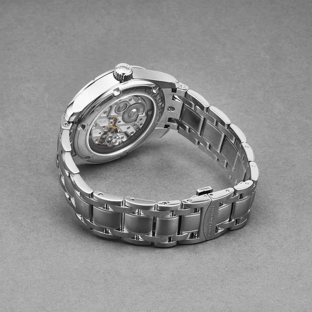 Manero Silver / Stainless Steel Silver Dial