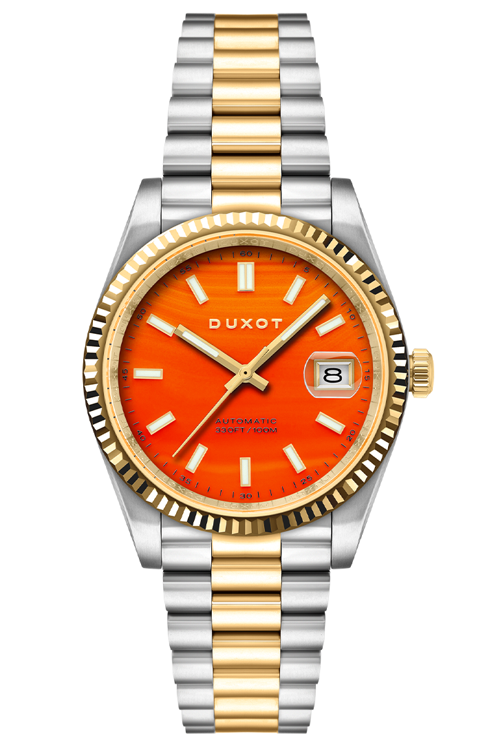 Marcel Automatic Lapidary Limited Edition Orange / Stainless Steel | Orange Dial