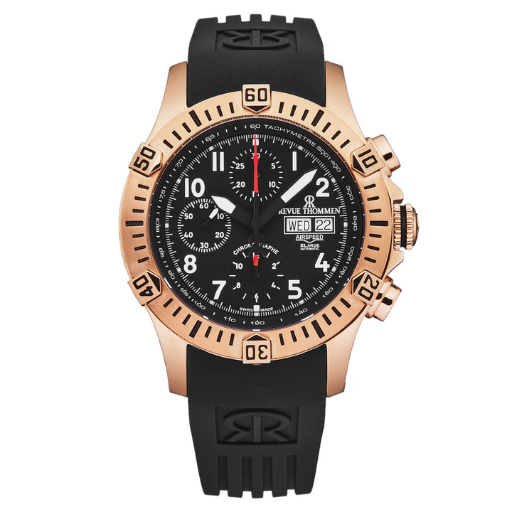 Air speed 16071.6767 / Black | Black Dial