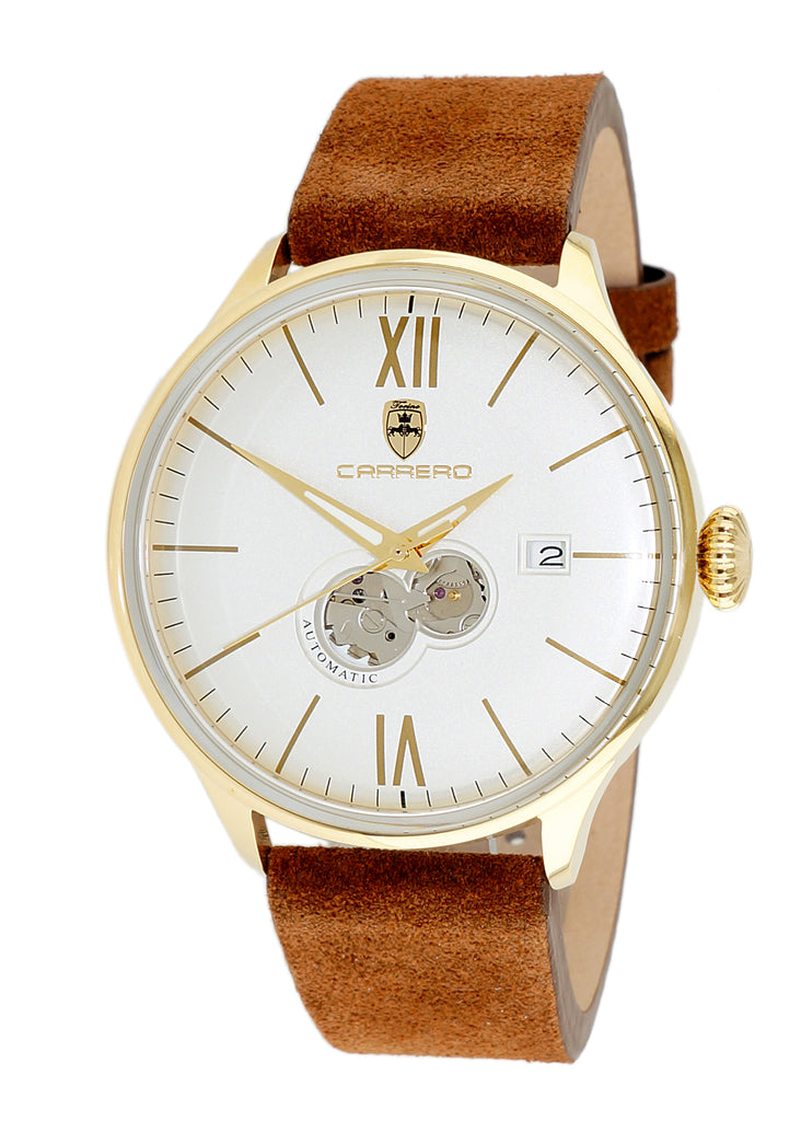 AERODROME GOLD TONE/SILVER | White Dial