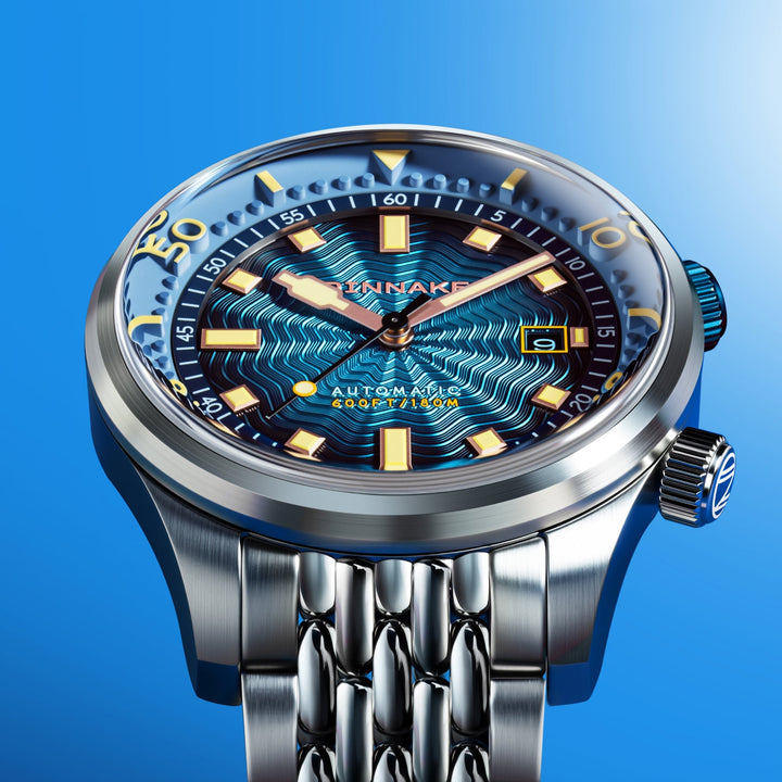 Bradner Automatic Blue / Stainless Steel Blue Dial