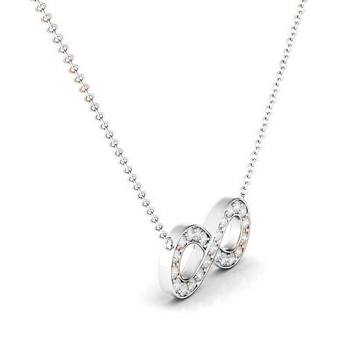 Infinity Diamond Necklace