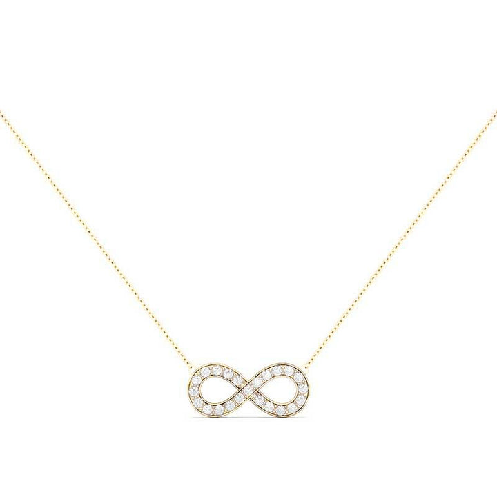 Infinity Diamond Necklace