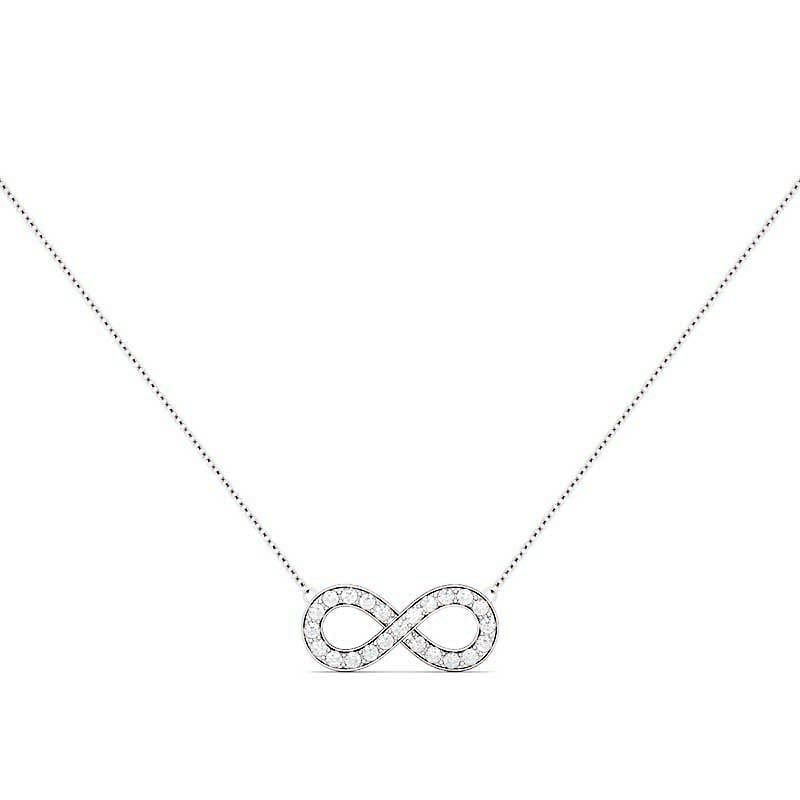 Infinity Diamond Necklace