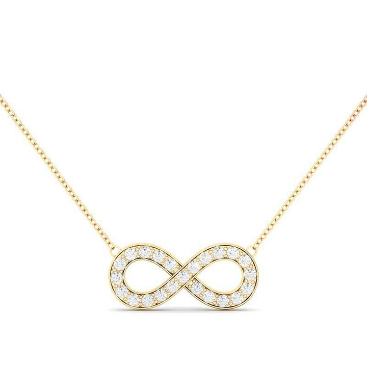 Infinity Diamond Necklace